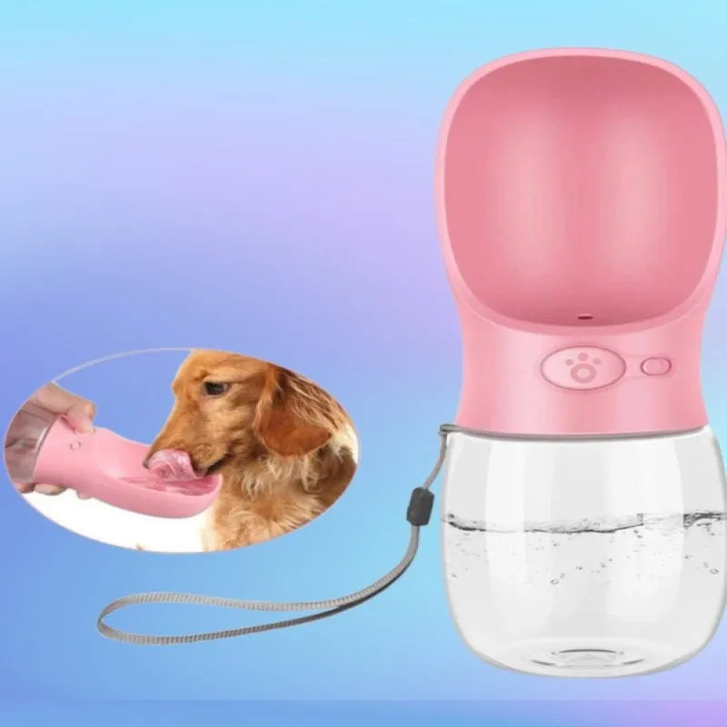 Garrafa Portátil com Dispenser Automático para Pets