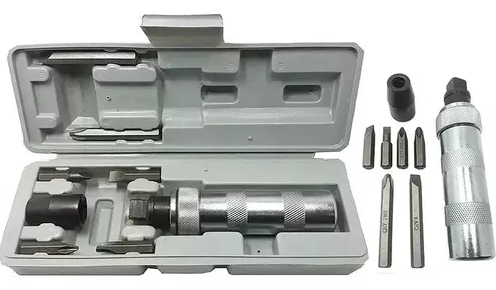 Kit Chave De Impacto Manual 1/2 Pol. Profissional Com Bits