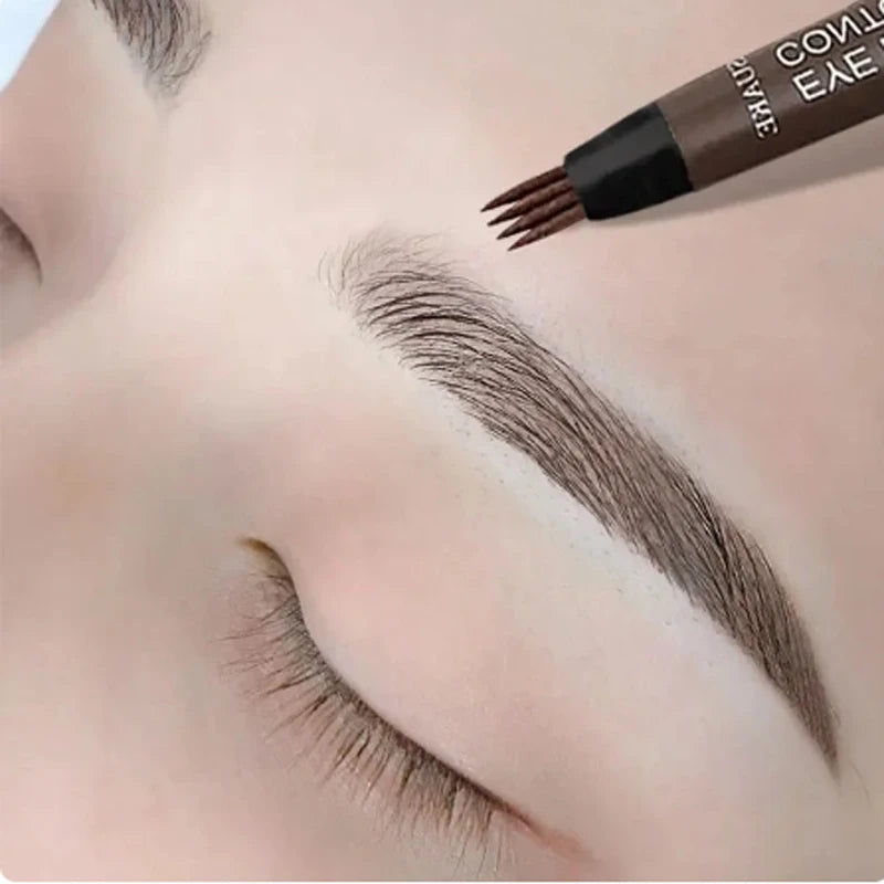 PerfectBrow Pro - Caneta e Estêncil para Sobrancelhas de Alta Precisão