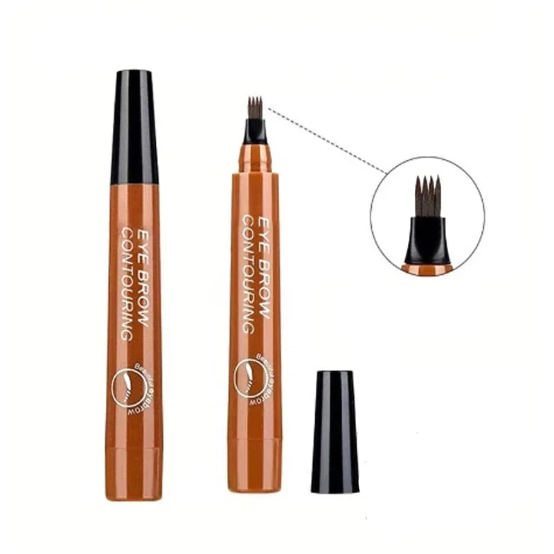 PerfectBrow Pro - Caneta e Estêncil para Sobrancelhas de Alta Precisão