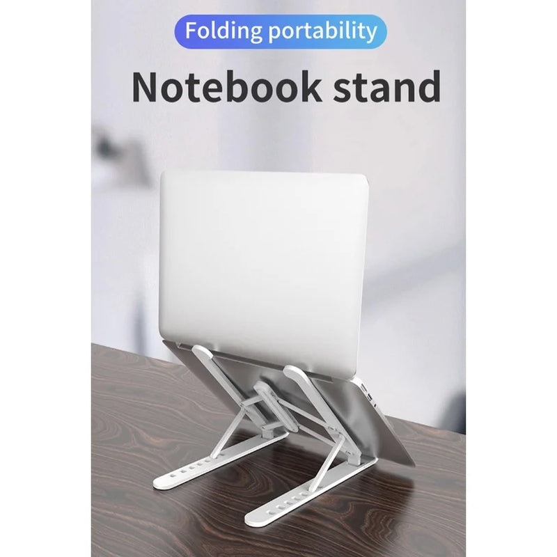 Suporte para notebook premium com base ajustável.